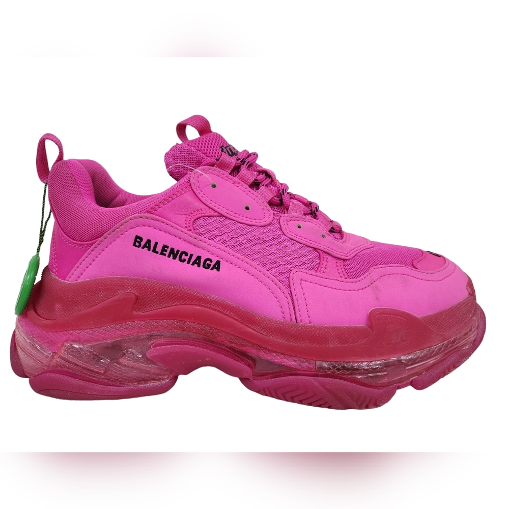 Balenciaga Triple S Pink Sneakers - Picture 4 of 8